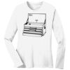 1-DAY RUSH NO MINIMUM Ladies Long Sleeve Crew Neck T-Shirt Thumbnail