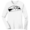 1-DAY RUSH NO MINIMUM Ladies Long Sleeve Crew Neck T-Shirt Thumbnail