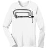 1-DAY RUSH NO MINIMUM Ladies Long Sleeve Crew Neck T-Shirt Thumbnail