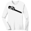 1-DAY RUSH NO MINIMUM Ladies Long Sleeve Crew Neck T-Shirt Thumbnail