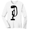 1-DAY RUSH NO MINIMUM Ladies Long Sleeve Crew Neck T-Shirt Thumbnail