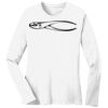 1-DAY RUSH NO MINIMUM Ladies Long Sleeve Crew Neck T-Shirt Thumbnail