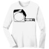 1-DAY RUSH NO MINIMUM Ladies Long Sleeve Crew Neck T-Shirt Thumbnail