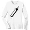1-DAY RUSH NO MINIMUM Ladies Long Sleeve Crew Neck T-Shirt Thumbnail