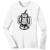 1-DAY RUSH NO MINIMUM Ladies Long Sleeve Crew Neck T-Shirt Thumbnail