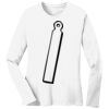 1-DAY RUSH NO MINIMUM Ladies Long Sleeve Crew Neck T-Shirt Thumbnail