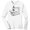 1-DAY RUSH NO MINIMUM Ladies Long Sleeve Crew Neck T-Shirt Thumbnail