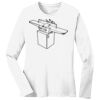 1-DAY RUSH NO MINIMUM Ladies Long Sleeve Crew Neck T-Shirt Thumbnail