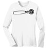 1-DAY RUSH NO MINIMUM Ladies Long Sleeve Crew Neck T-Shirt Thumbnail