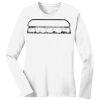 1-DAY RUSH NO MINIMUM Ladies Long Sleeve Crew Neck T-Shirt Thumbnail