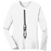 1-DAY RUSH NO MINIMUM Ladies Long Sleeve Crew Neck T-Shirt Thumbnail