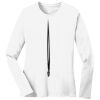 1-DAY RUSH NO MINIMUM Ladies Long Sleeve Crew Neck T-Shirt Thumbnail