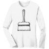 1-DAY RUSH NO MINIMUM Ladies Long Sleeve Crew Neck T-Shirt Thumbnail