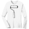 1-DAY RUSH NO MINIMUM Ladies Long Sleeve Crew Neck T-Shirt Thumbnail