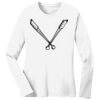 1-DAY RUSH NO MINIMUM Ladies Long Sleeve Crew Neck T-Shirt Thumbnail