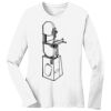 1-DAY RUSH NO MINIMUM Ladies Long Sleeve Crew Neck T-Shirt Thumbnail