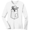1-DAY RUSH NO MINIMUM Ladies Long Sleeve Crew Neck T-Shirt Thumbnail