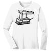 1-DAY RUSH NO MINIMUM Ladies Long Sleeve Crew Neck T-Shirt Thumbnail