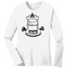 1-DAY RUSH NO MINIMUM Ladies Long Sleeve Crew Neck T-Shirt Thumbnail