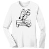 1-DAY RUSH NO MINIMUM Ladies Long Sleeve Crew Neck T-Shirt Thumbnail