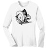 1-DAY RUSH NO MINIMUM Ladies Long Sleeve Crew Neck T-Shirt Thumbnail