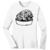 1-DAY RUSH NO MINIMUM Ladies Long Sleeve Crew Neck T-Shirt Thumbnail