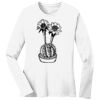 1-DAY RUSH NO MINIMUM Ladies Long Sleeve Crew Neck T-Shirt Thumbnail