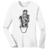 1-DAY RUSH NO MINIMUM Ladies Long Sleeve Crew Neck T-Shirt Thumbnail