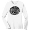 1-DAY RUSH NO MINIMUM Ladies Long Sleeve Crew Neck T-Shirt Thumbnail