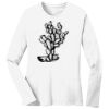 1-DAY RUSH NO MINIMUM Ladies Long Sleeve Crew Neck T-Shirt Thumbnail