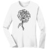 1-DAY RUSH NO MINIMUM Ladies Long Sleeve Crew Neck T-Shirt Thumbnail