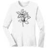 1-DAY RUSH NO MINIMUM Ladies Long Sleeve Crew Neck T-Shirt Thumbnail