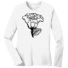 1-DAY RUSH NO MINIMUM Ladies Long Sleeve Crew Neck T-Shirt Thumbnail