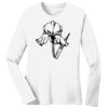 1-DAY RUSH NO MINIMUM Ladies Long Sleeve Crew Neck T-Shirt Thumbnail