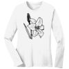 1-DAY RUSH NO MINIMUM Ladies Long Sleeve Crew Neck T-Shirt Thumbnail