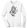 1-DAY RUSH NO MINIMUM Ladies Long Sleeve Crew Neck T-Shirt Thumbnail