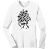 1-DAY RUSH NO MINIMUM Ladies Long Sleeve Crew Neck T-Shirt Thumbnail
