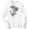 1-DAY RUSH NO MINIMUM Ladies Long Sleeve Crew Neck T-Shirt Thumbnail