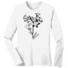 1-DAY RUSH NO MINIMUM Ladies Long Sleeve Crew Neck T-Shirt Thumbnail
