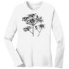 1-DAY RUSH NO MINIMUM Ladies Long Sleeve Crew Neck T-Shirt Thumbnail
