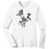 1-DAY RUSH NO MINIMUM Ladies Long Sleeve Crew Neck T-Shirt Thumbnail
