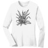 1-DAY RUSH NO MINIMUM Ladies Long Sleeve Crew Neck T-Shirt Thumbnail