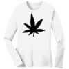1-DAY RUSH NO MINIMUM Ladies Long Sleeve Crew Neck T-Shirt Thumbnail