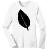 1-DAY RUSH NO MINIMUM Ladies Long Sleeve Crew Neck T-Shirt Thumbnail