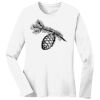 1-DAY RUSH NO MINIMUM Ladies Long Sleeve Crew Neck T-Shirt Thumbnail