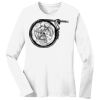 1-DAY RUSH NO MINIMUM Ladies Long Sleeve Crew Neck T-Shirt Thumbnail