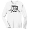 1-DAY RUSH NO MINIMUM Ladies Long Sleeve Crew Neck T-Shirt Thumbnail