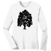 1-DAY RUSH NO MINIMUM Ladies Long Sleeve Crew Neck T-Shirt Thumbnail