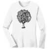 1-DAY RUSH NO MINIMUM Ladies Long Sleeve Crew Neck T-Shirt Thumbnail