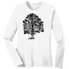 1-DAY RUSH NO MINIMUM Ladies Long Sleeve Crew Neck T-Shirt Thumbnail